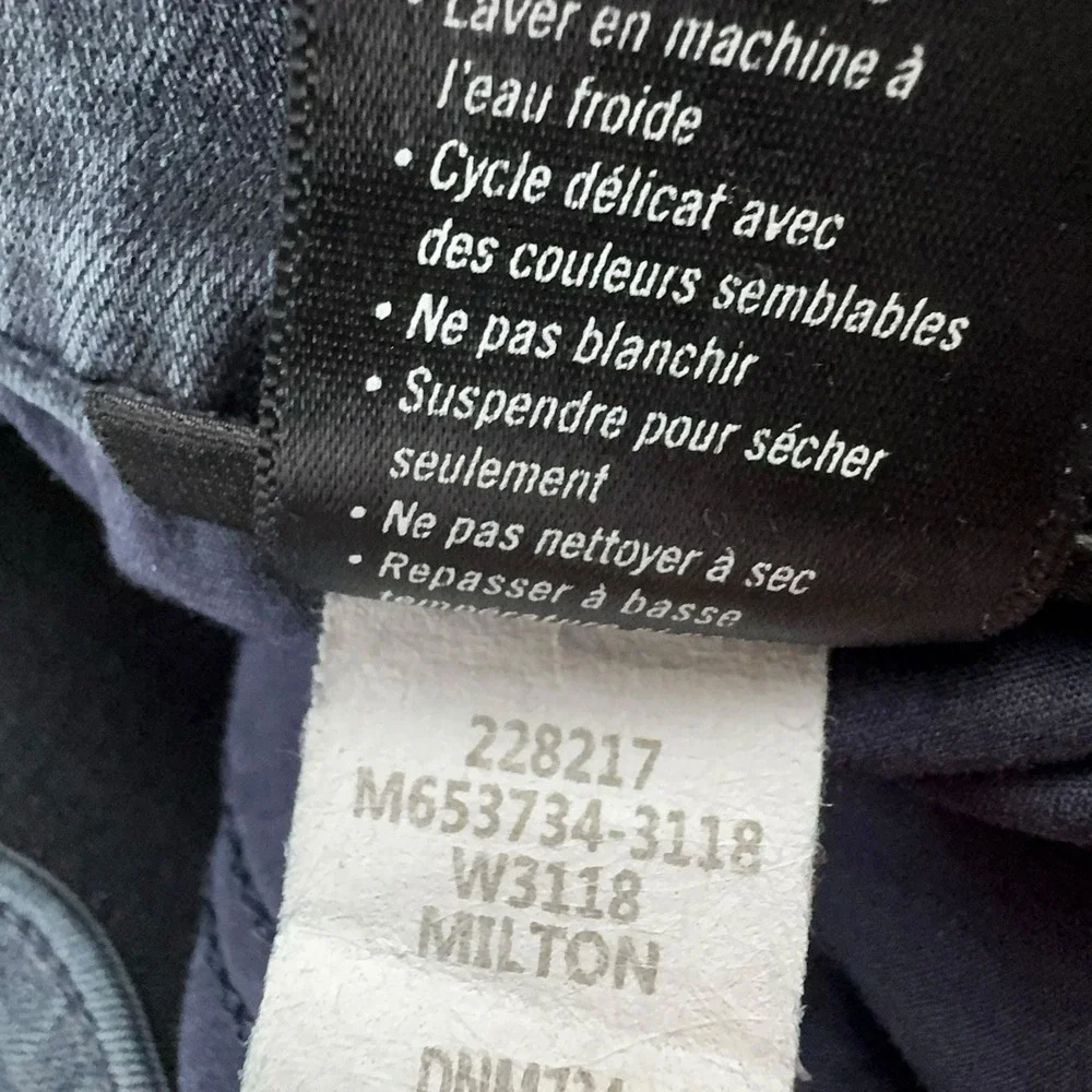 Paige Lennox Slim Fit Jeans‎ 40x32 Dark Wash USA Rayon Denim Pants EUC